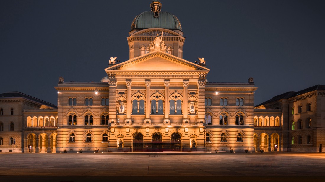 Palais fédéral suisse, à Berne